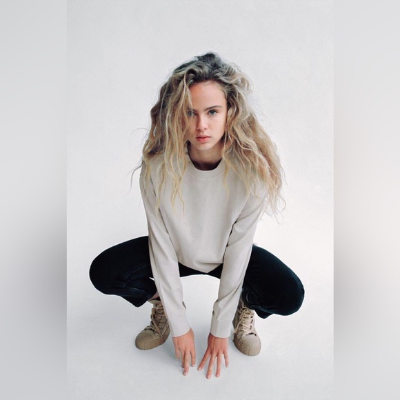 ZARA LONG SLEEVED SHIRT - Picture 6 of 9